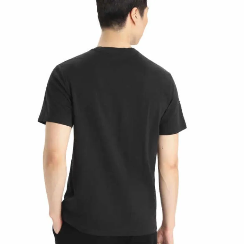 icebreaker Merino Men's Central Classic Short Sleeve T-Shirt - Loden, Earth, Black