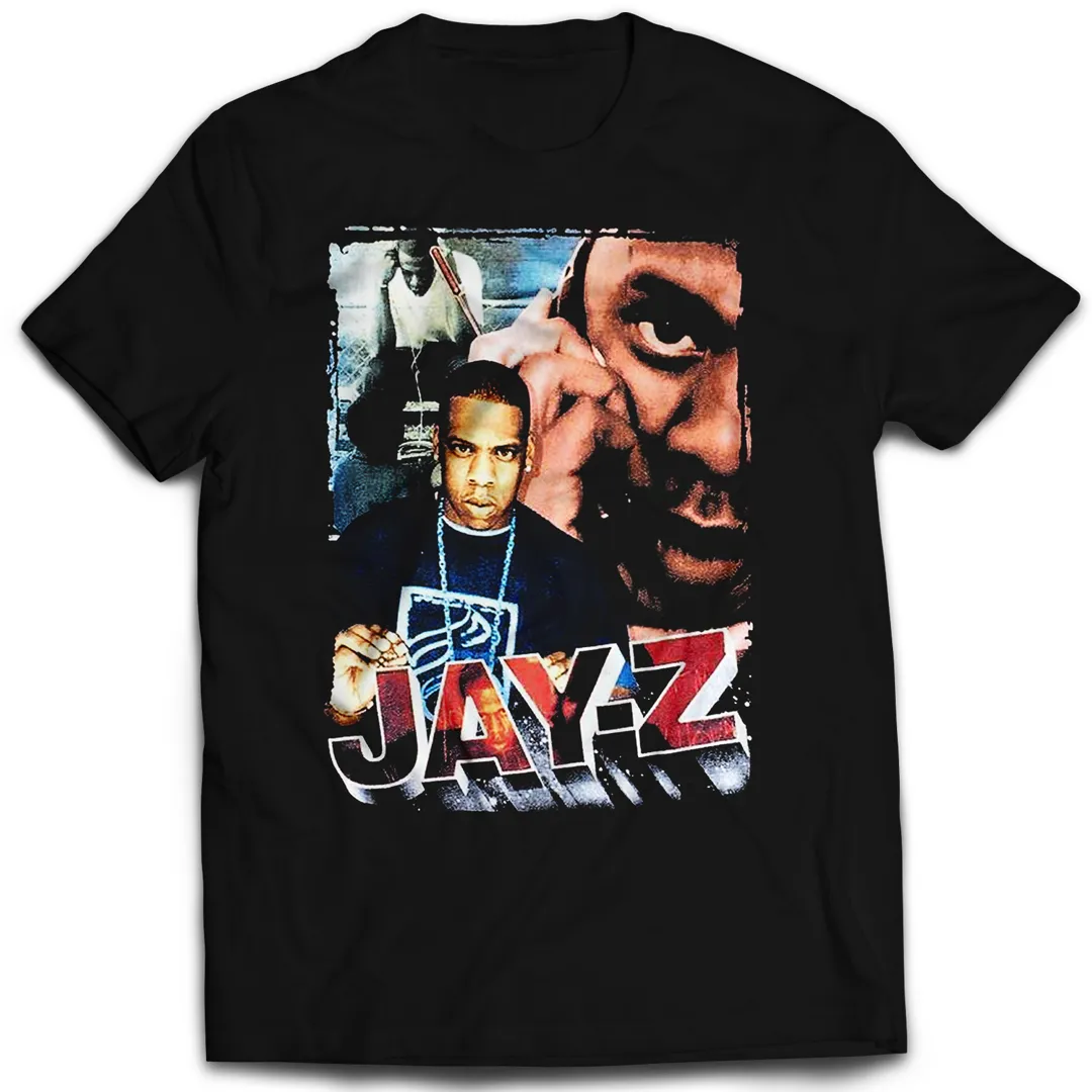 Jay-Z Vintage Mint Black Tee