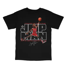 JMP Man Jordan Black Tee