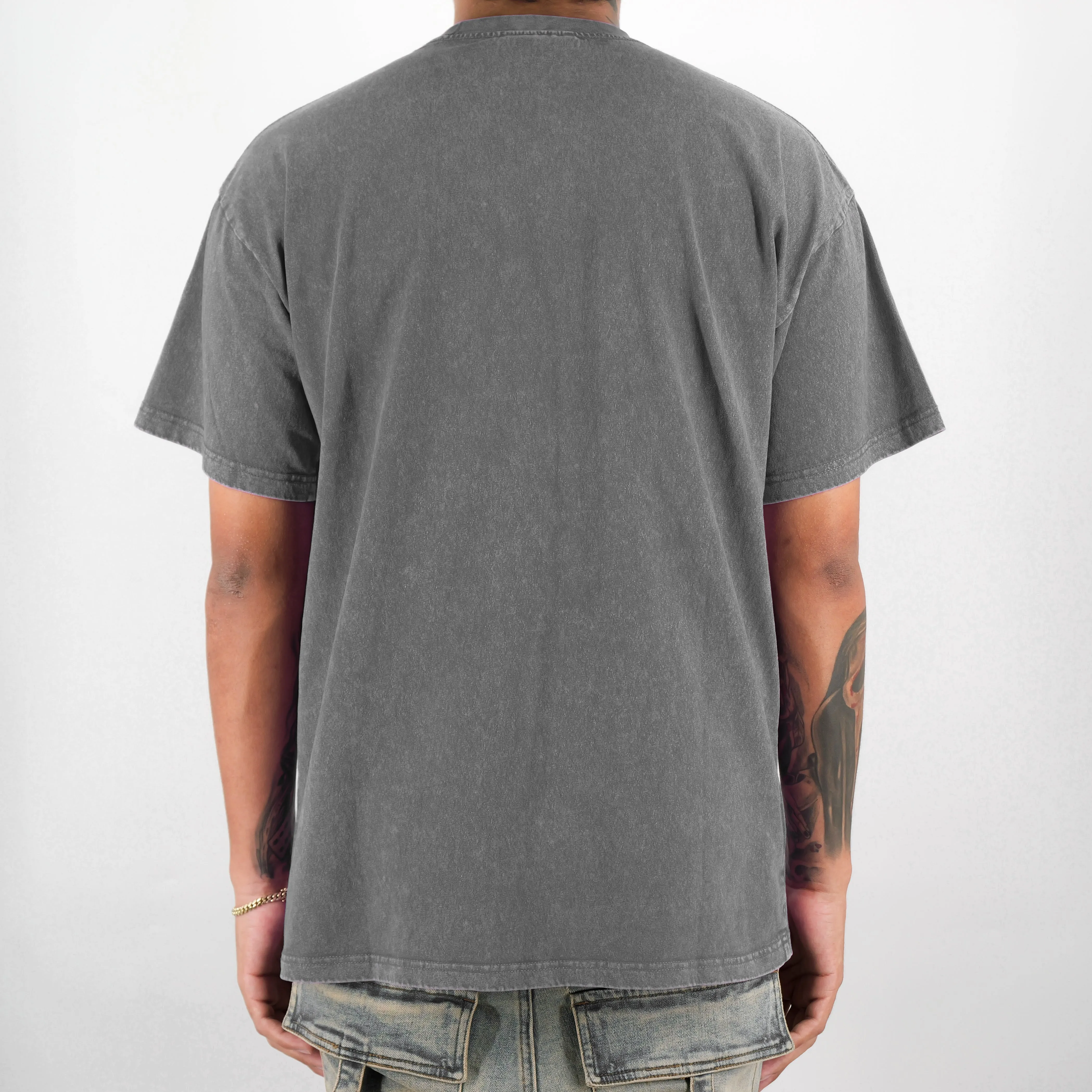 JUST THE LOGO TEE GRAY