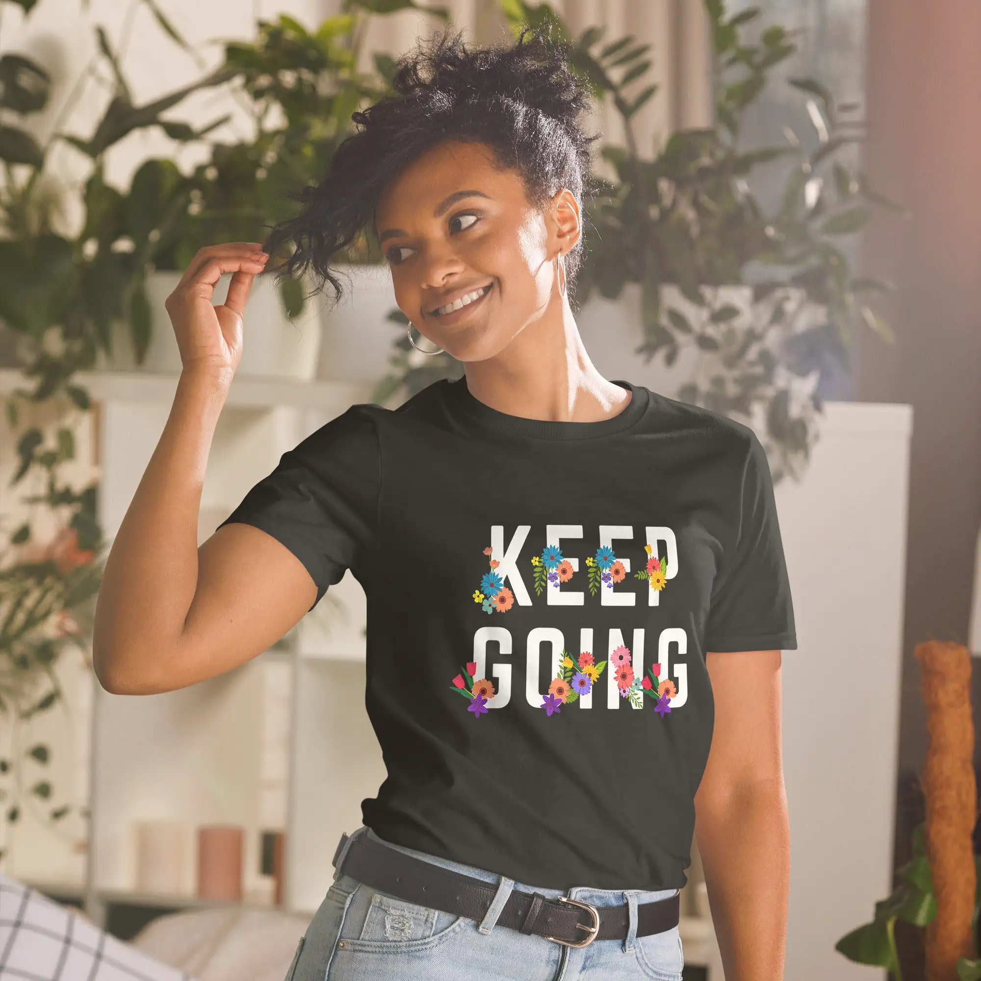 Keep Going Short-Sleeve Unisex T-Shirt