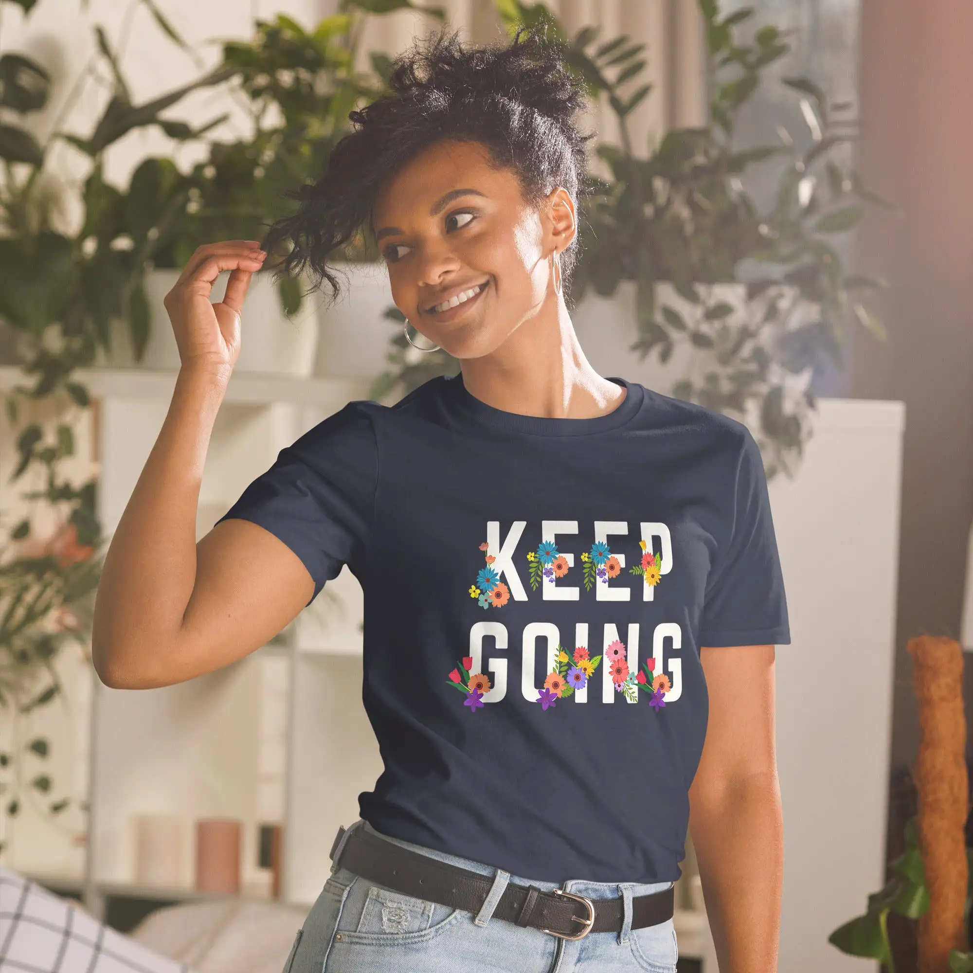 Keep Going Short-Sleeve Unisex T-Shirt