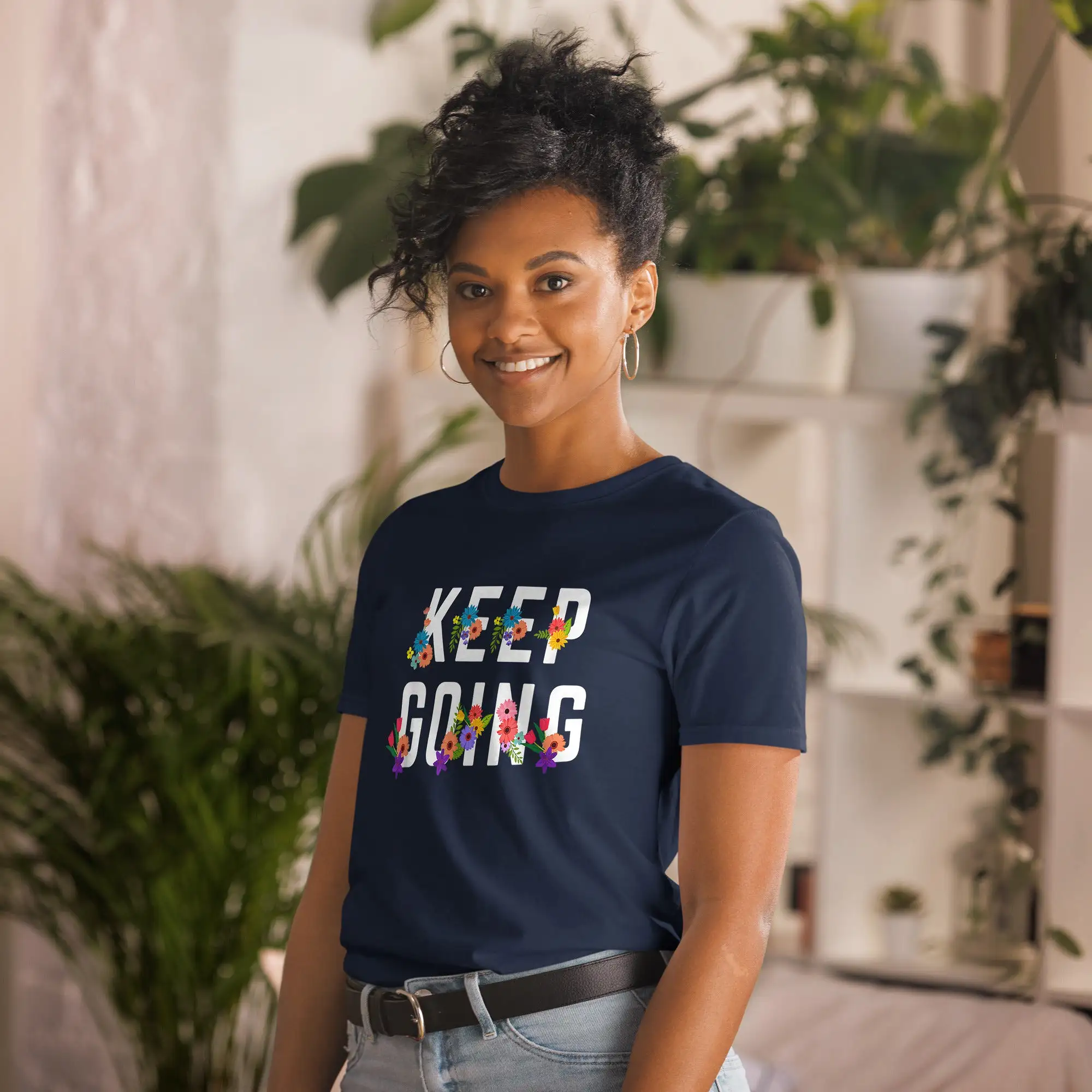 Keep Going Short-Sleeve Unisex T-Shirt