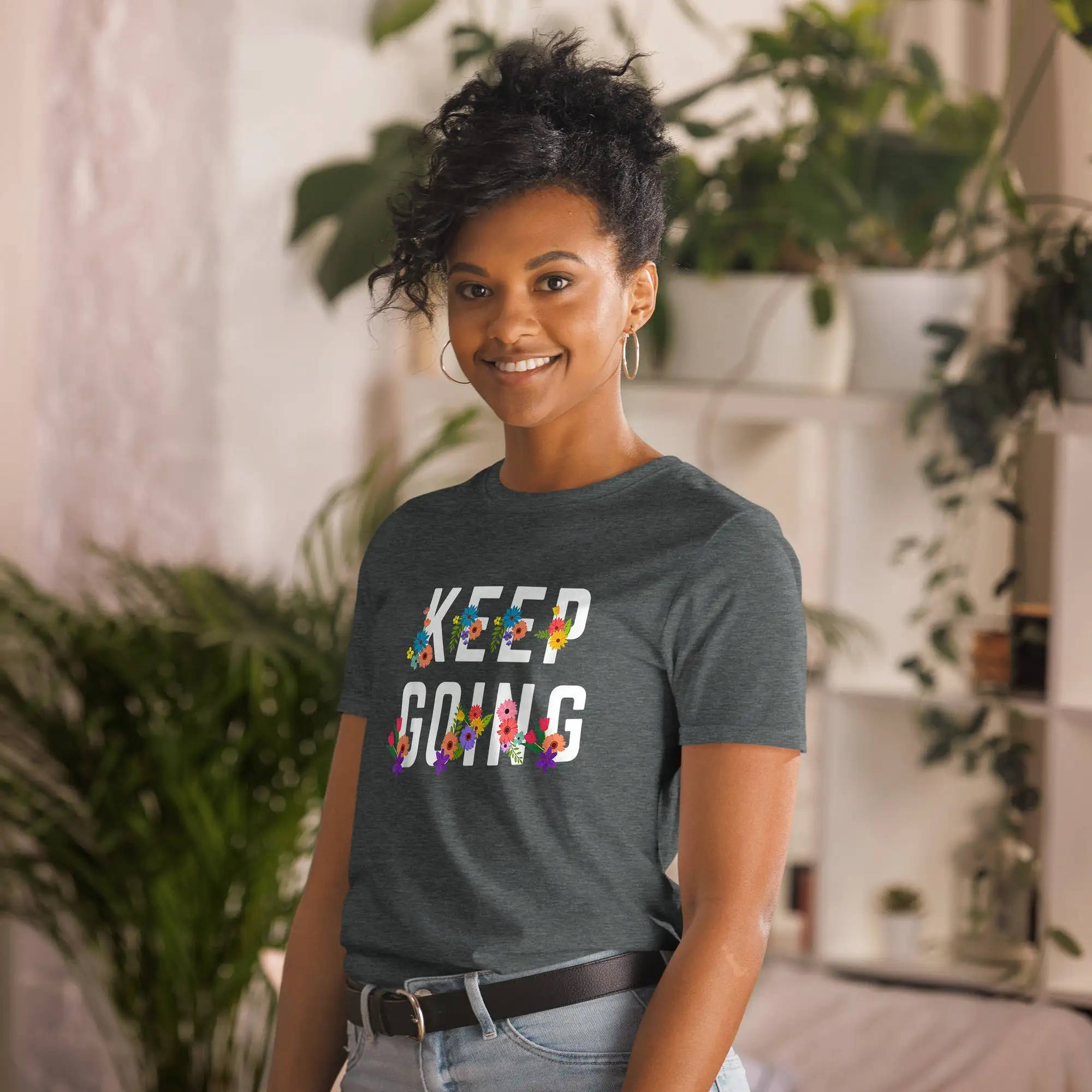 Keep Going Short-Sleeve Unisex T-Shirt