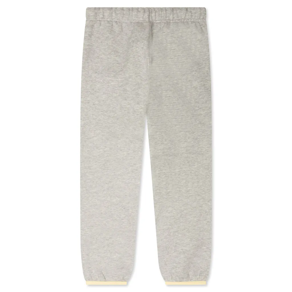 Kid's Essentials Sweatpants - Light Heather Grey