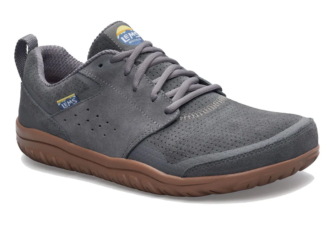 Lems - Primal Zen Suede - Graphite (Unisex)