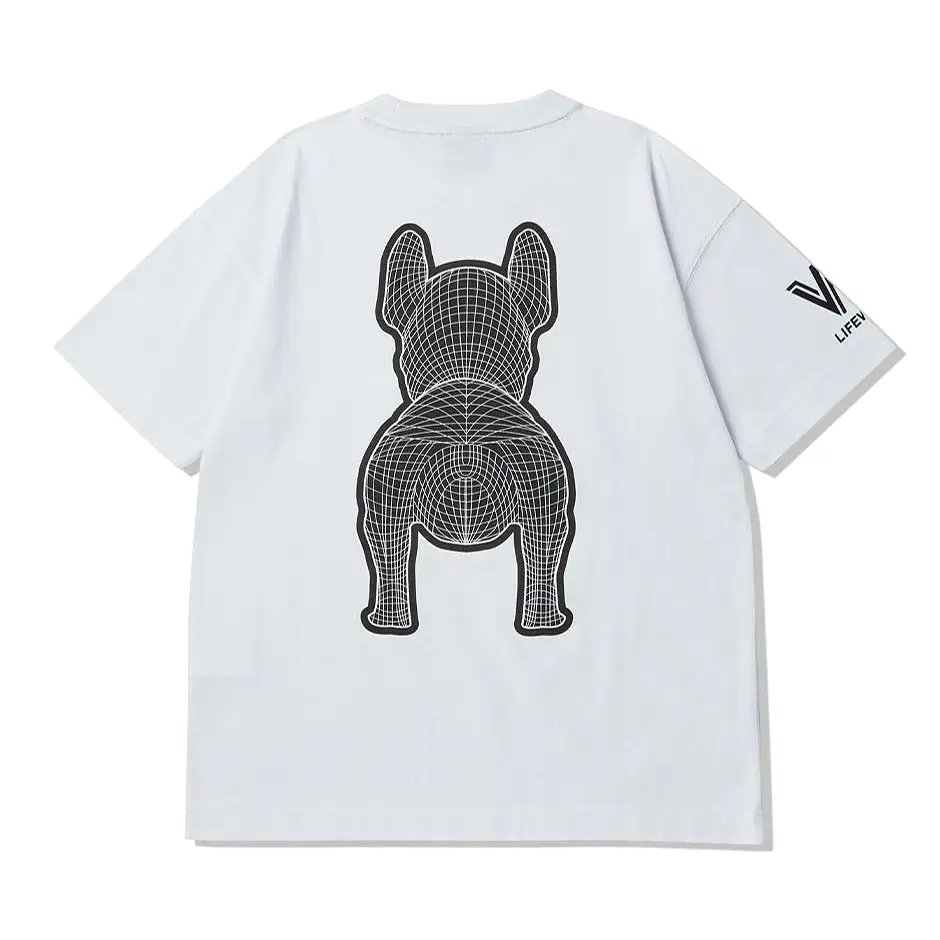 LifeWork Bulldog Tee White