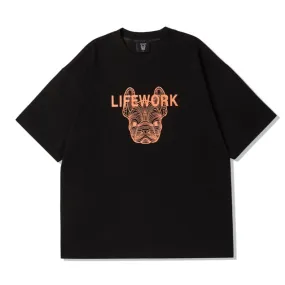 LifeWork Eightton Signature Tee Black