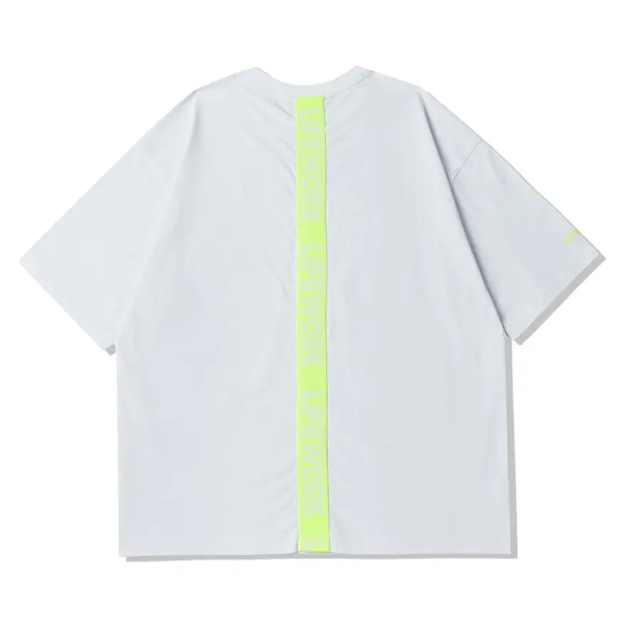 LifeWork Neon Tape Tee White