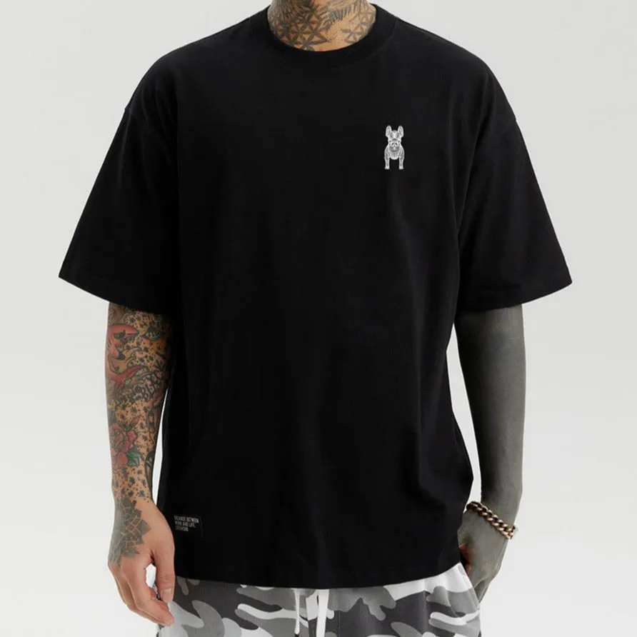 LifeWork Patch Logo Tee Black