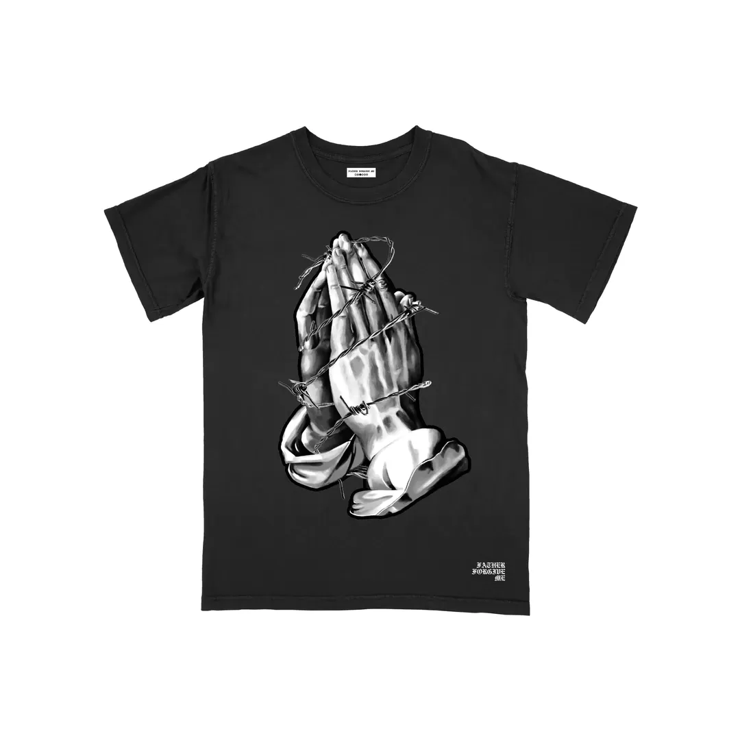 LORD FORGIVE ME TEE BLACK