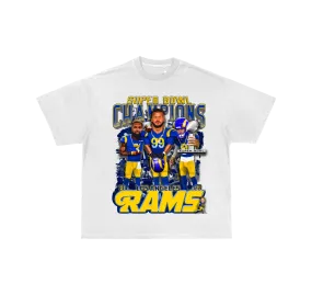 Los Angeles Rams Champions White Tee