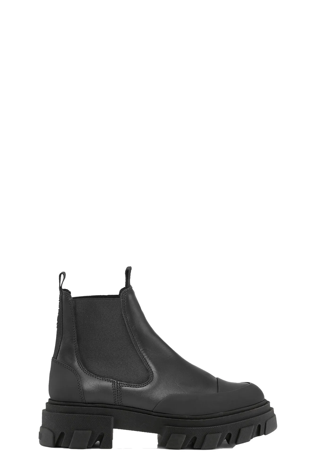 LOW CHELSEA BOOT BLACK STITCH