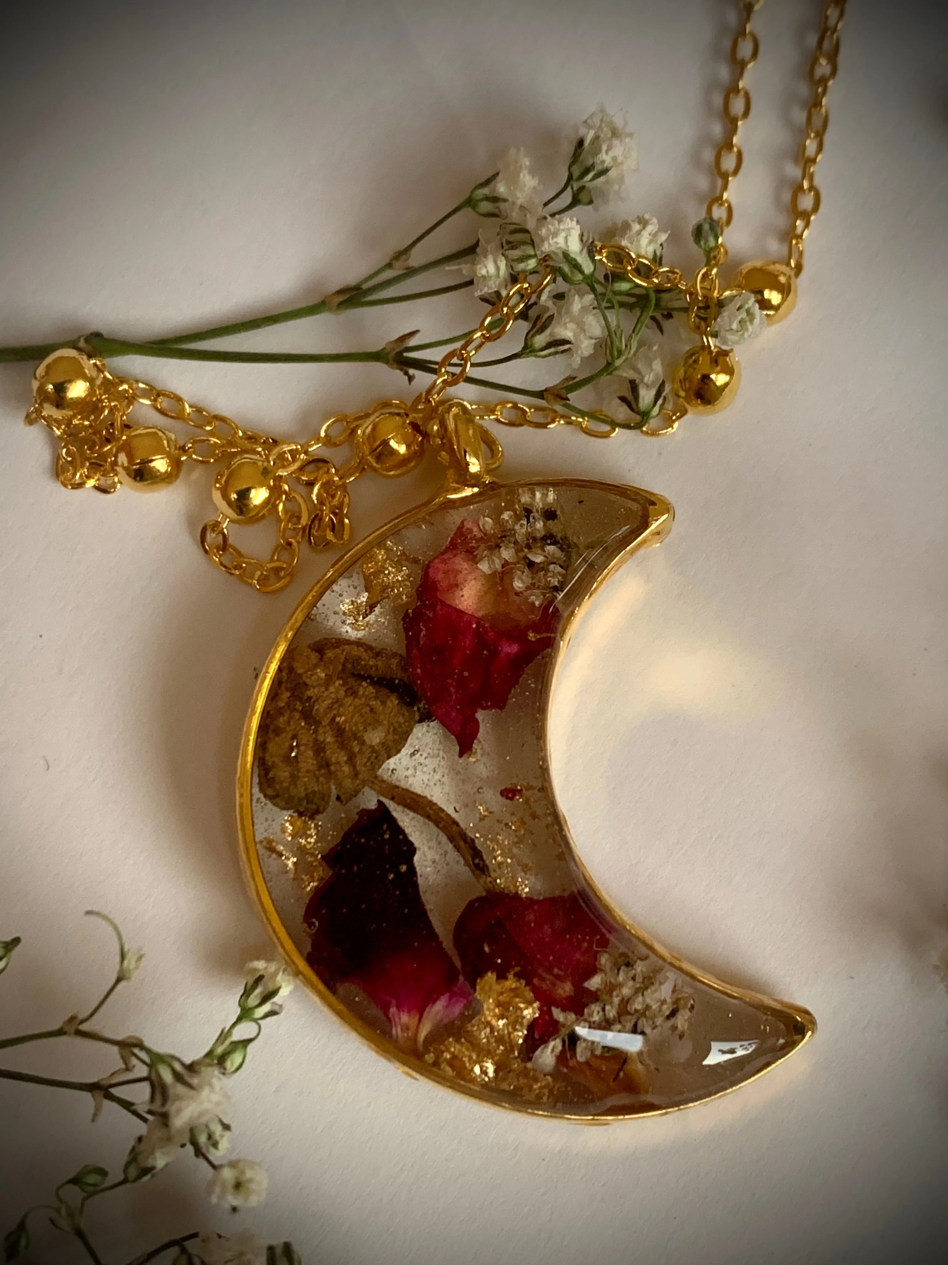 Macha Goddess Magical Mushroom Necklace