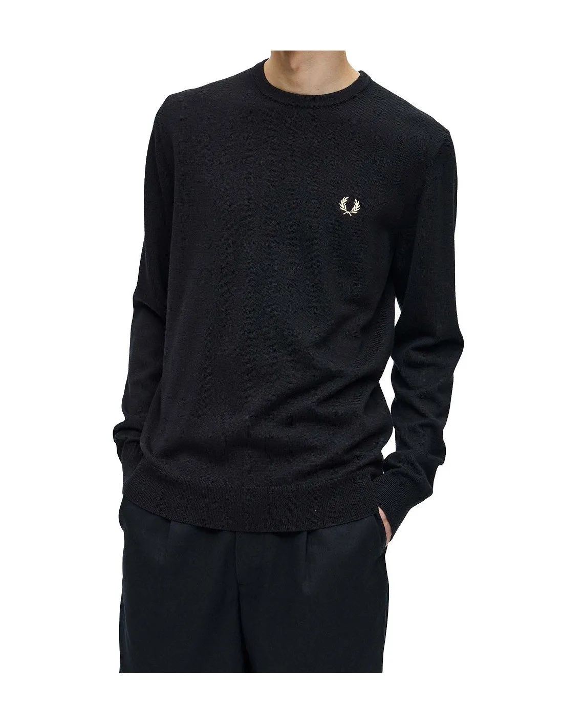 Maglia Fred Perry uomo K960147198 nero