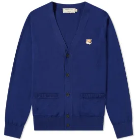 Maison Kitsuné Fox Head Patch CardiganNavy