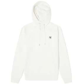 Maison Kitsuné Grey Fox Head Patch Classic HoodyEcru