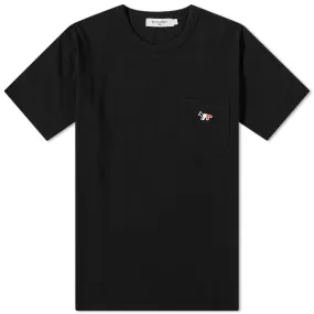 Maison Kitsuné Tricolour Fox Patch T-ShirtBlack