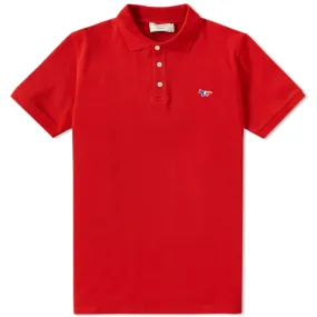 Maison Kitsuné Tricolour Fox PoloRed