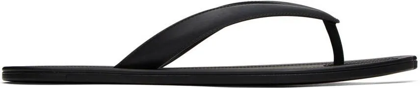 Maison Margiela Black Tabi Flip Flops