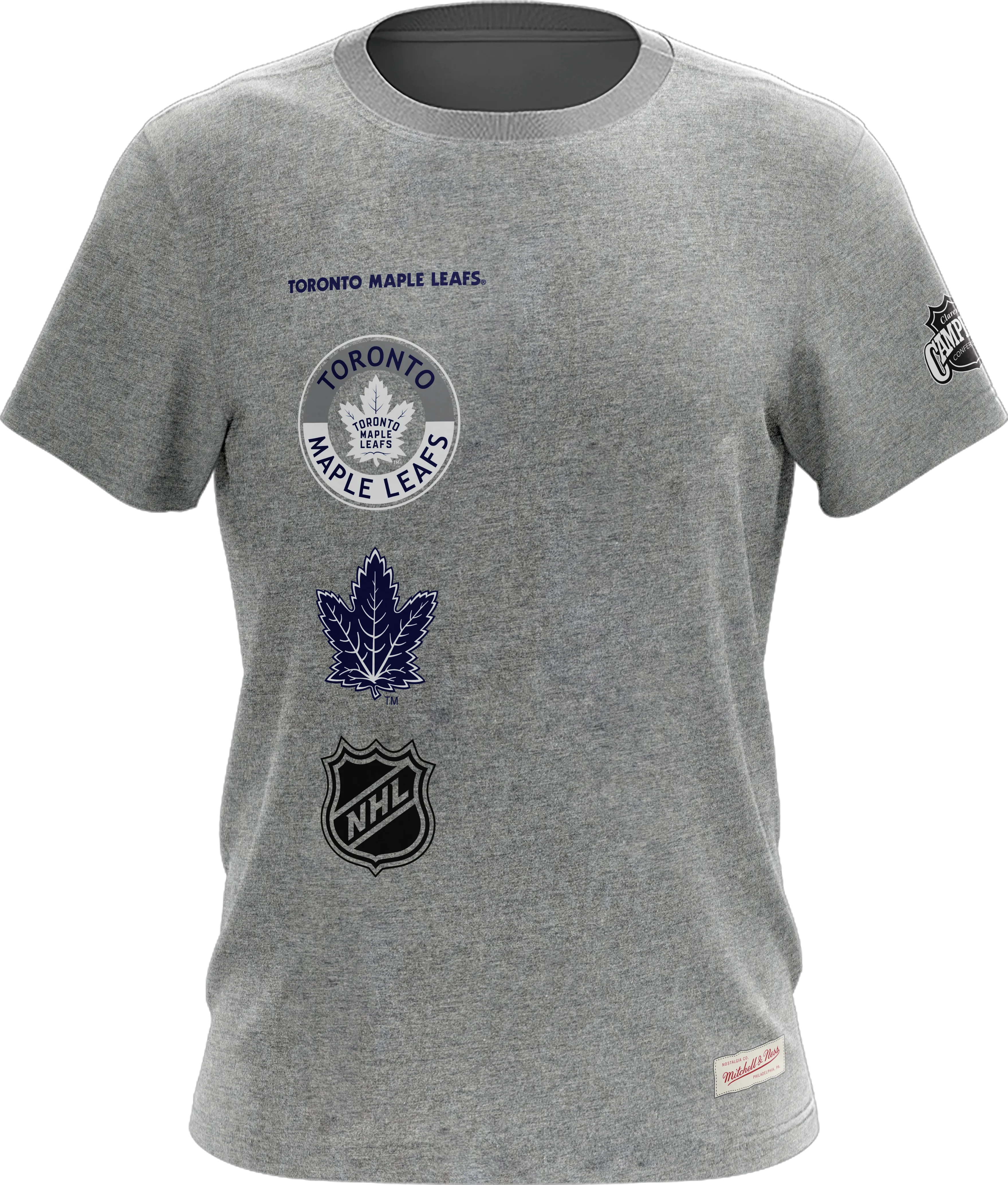 Maple Leaf Mitchell & Ness Men's City Logo Tee