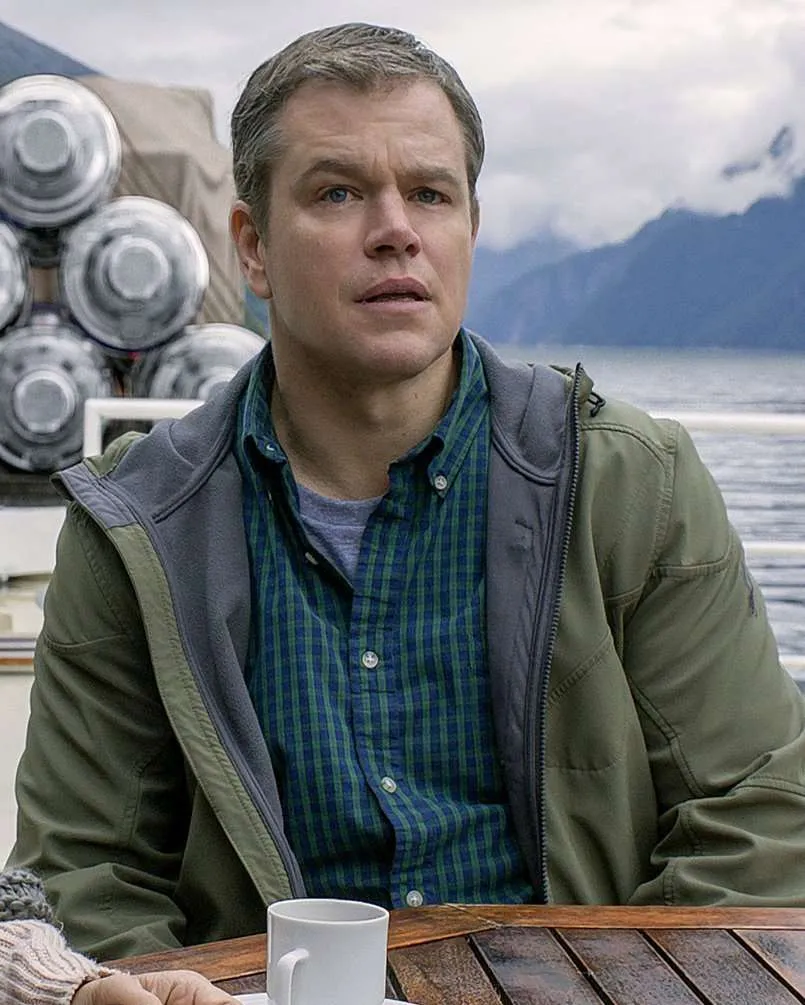 Matt Damon Downsizing Hoodie Jacket - New American Jackets