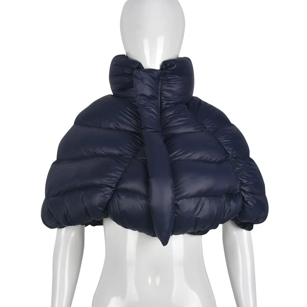 MBluxy Winter Women Warm Casual Zip Up Puffer Jackets