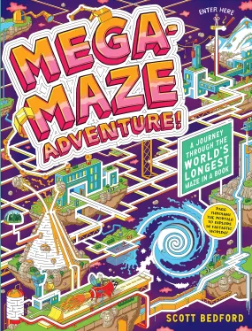 Mega-Maze Adventure Activity Book