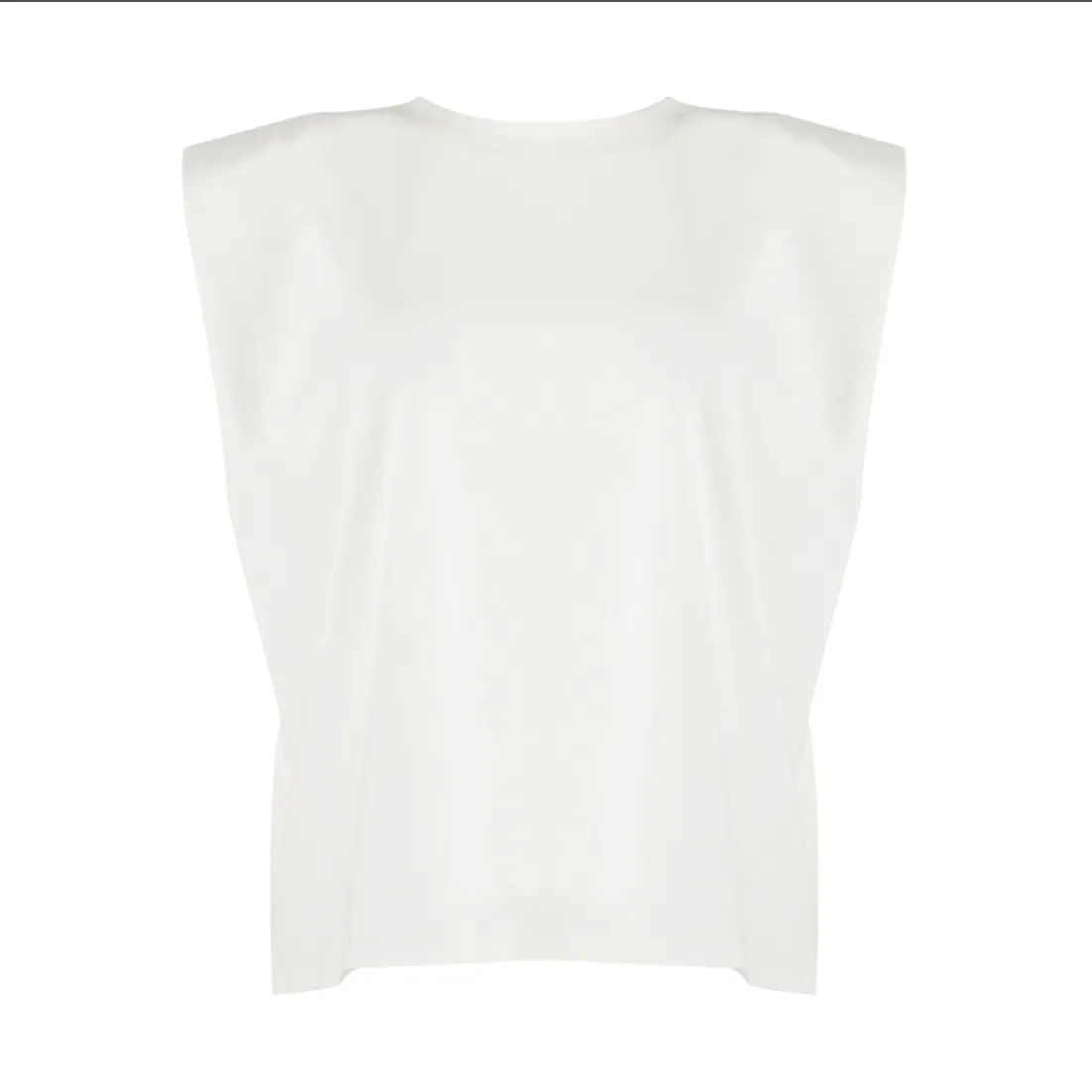 Melba White Tee