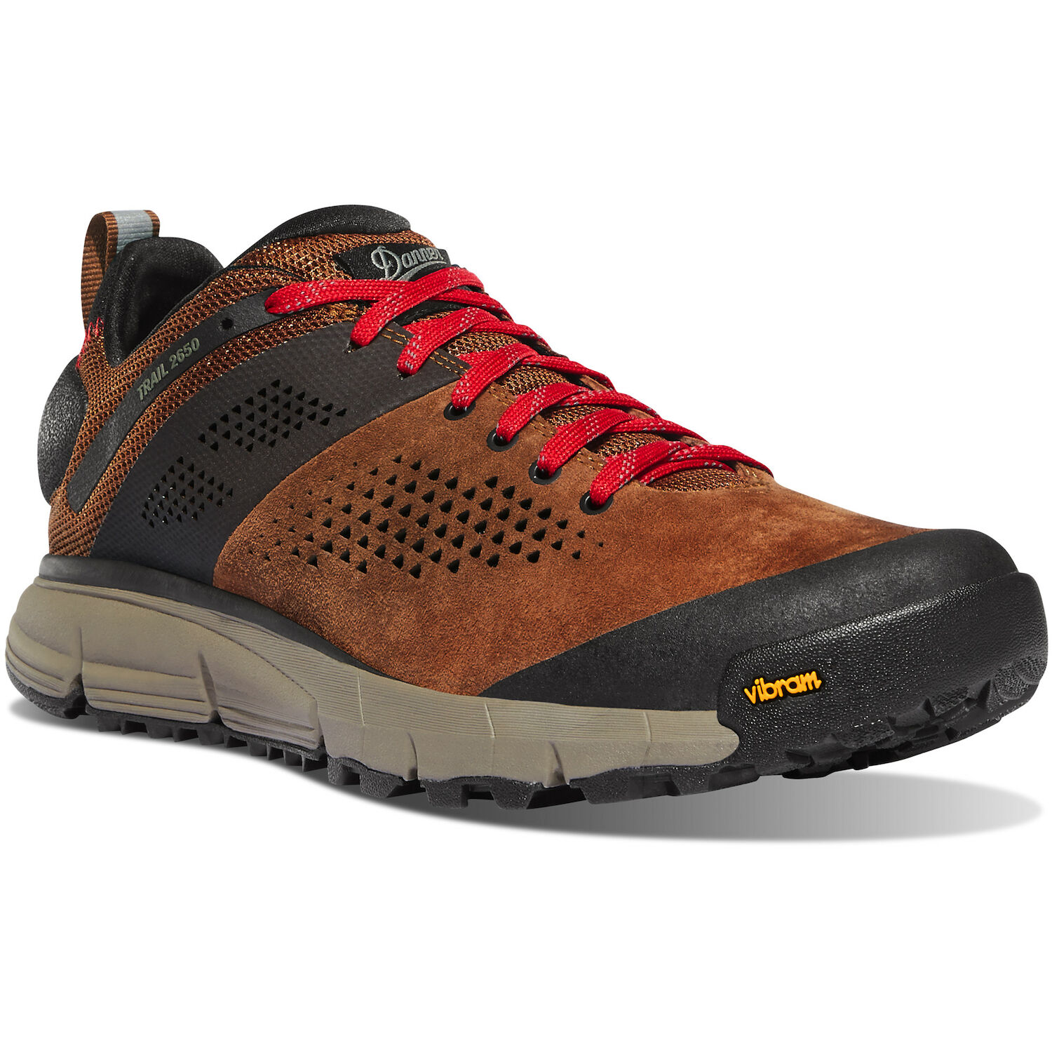 Men's Brown and Red Trail 2650 Hiking Boot