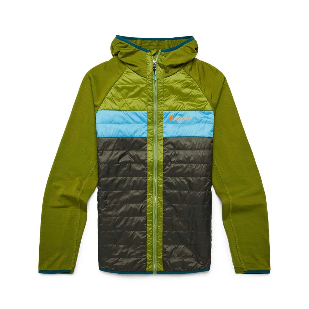 Men's Capa Hybrid Insulated Hooded Jacket - Cedar/Iron