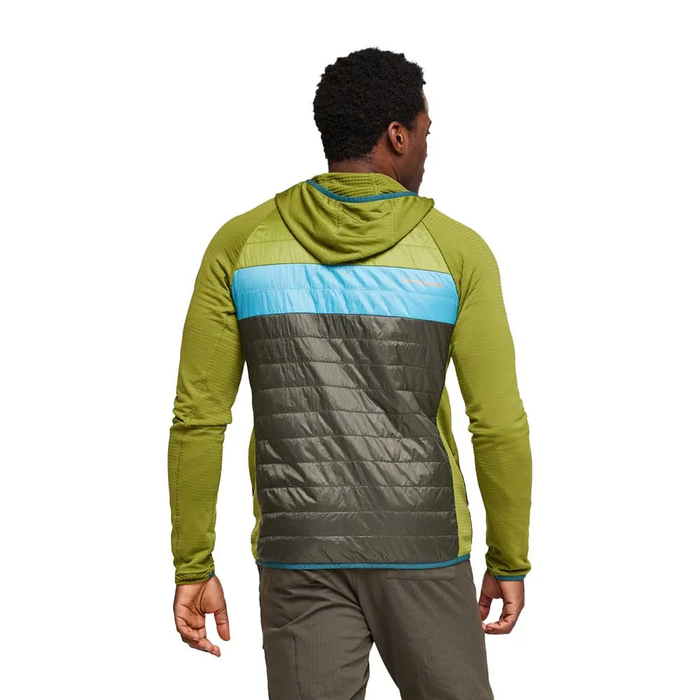 Men's Capa Hybrid Insulated Hooded Jacket - Cedar/Iron