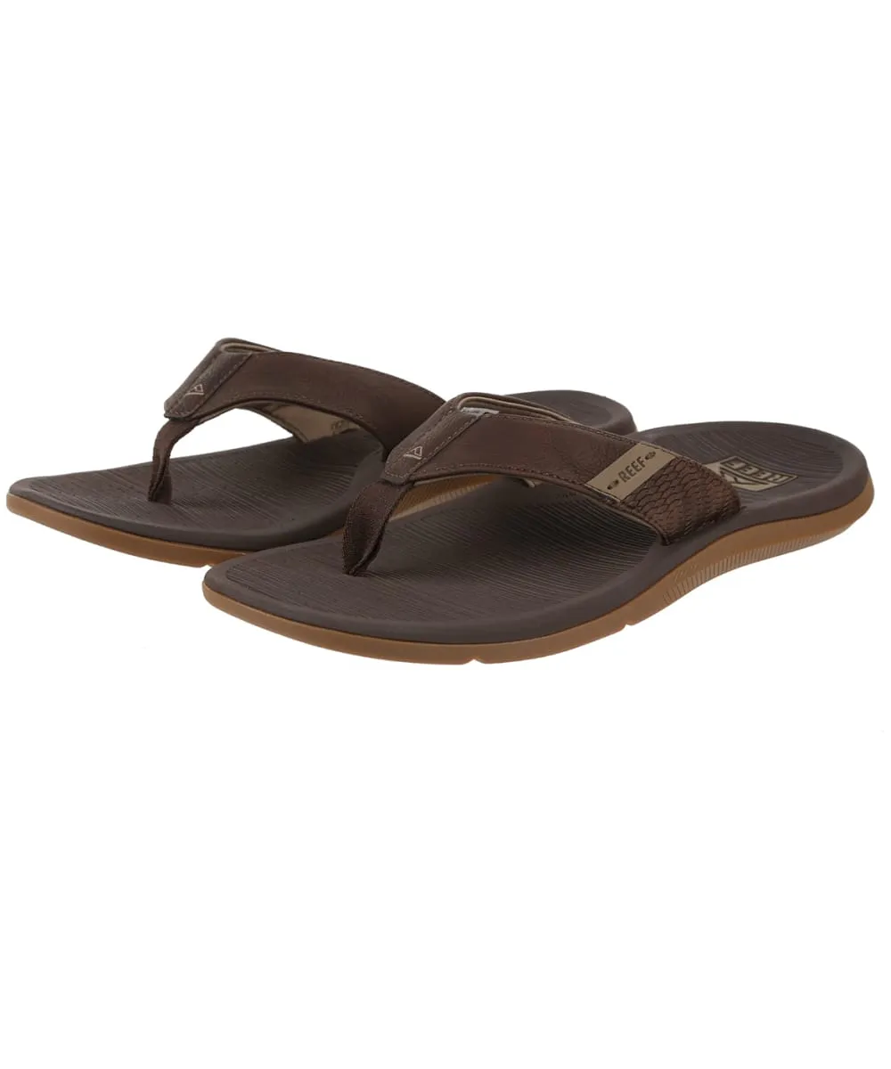 Men’s Reef Santa Ana Vegan Leather Flip Flops