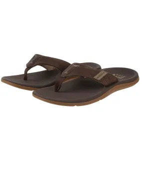 Men’s Reef Santa Ana Vegan Leather Flip Flops