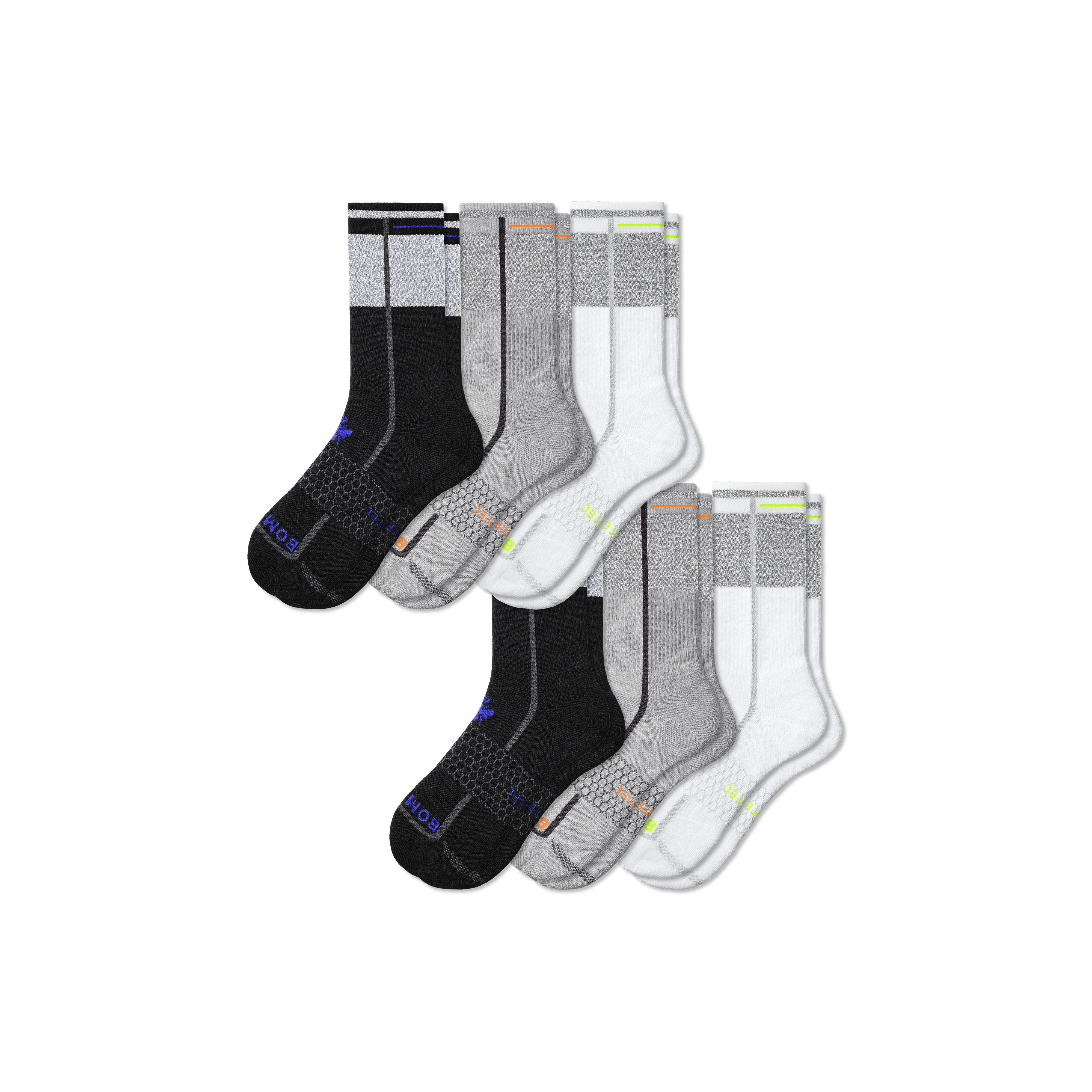 Men's Reflec-Tec All-Purpose Calf Sock 6-Pack