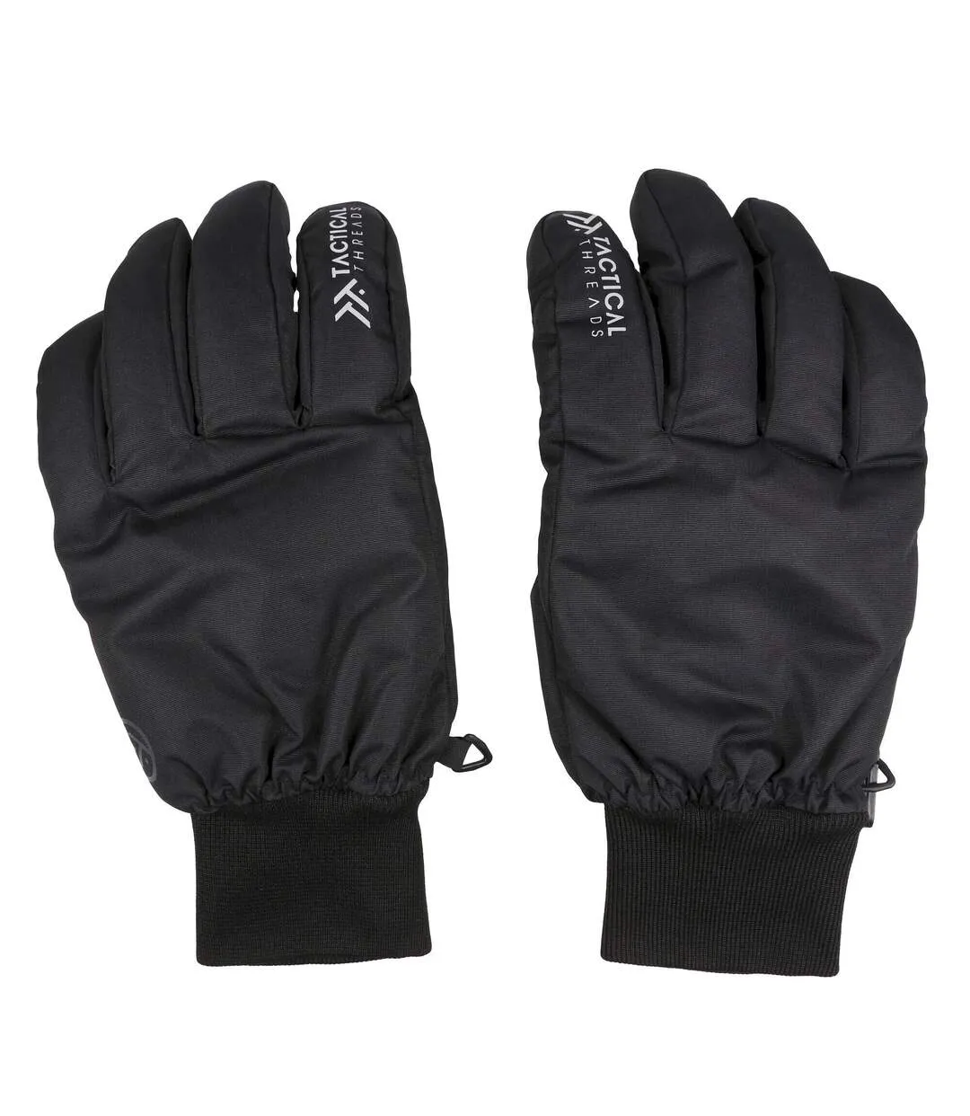 Mens waterproof hat and gloves set black Regatta