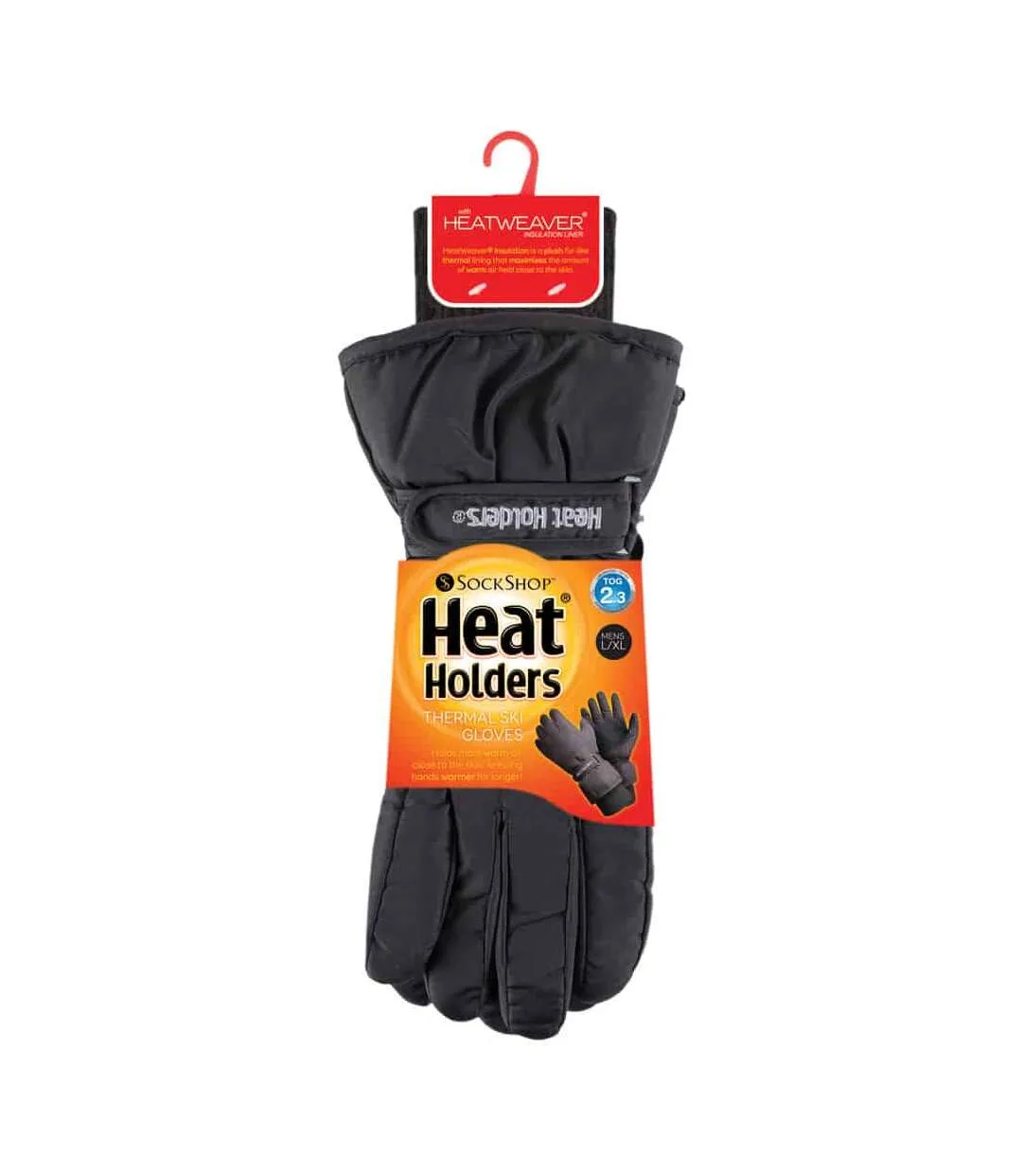 Mens Waterproof Insulated Thermal Ski Gloves L/XL