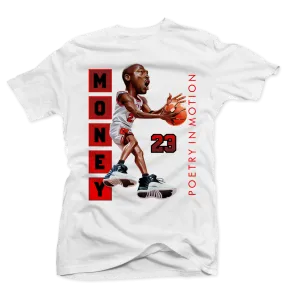 Mj Playoff 12 Poetry White Tee