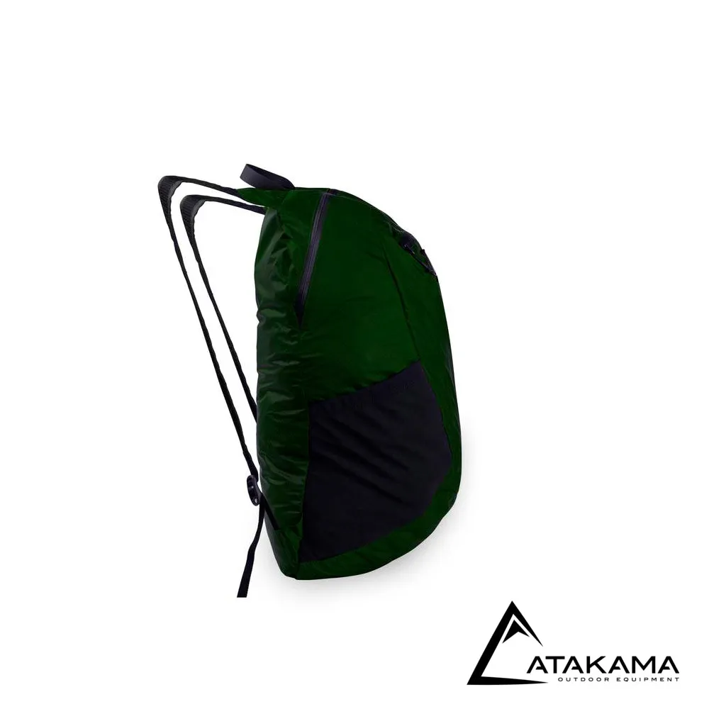 Mochila Plegable Pochoco 16L Verde Musgo - Atakama Outdoor