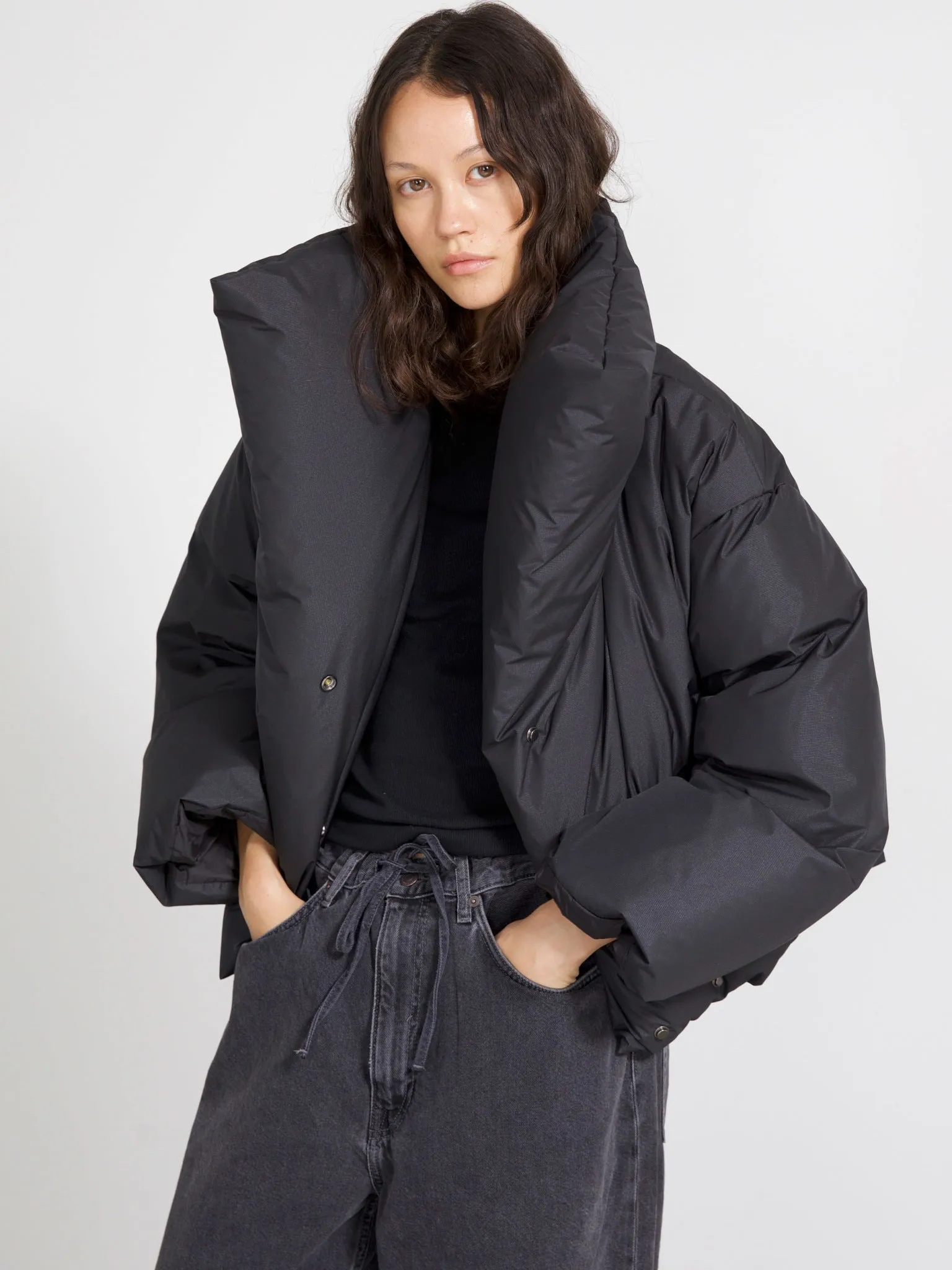 MOLLY PUFFER JACKET - BLACK