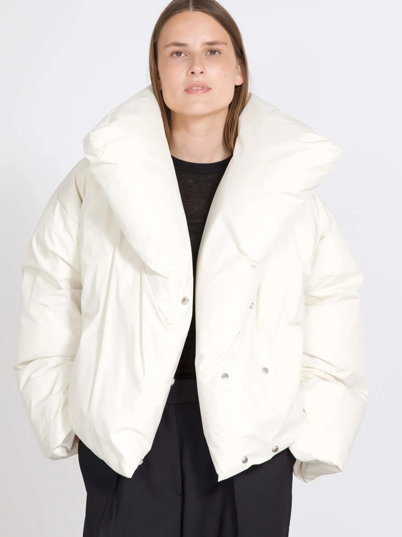 MOLLY PUFFER JACKET - CREME