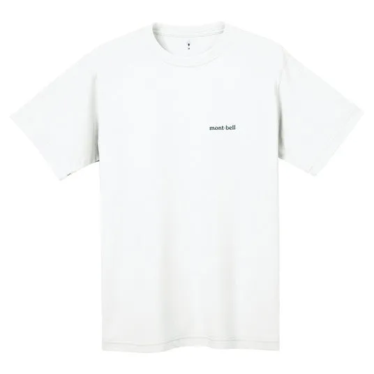 MONTBELL MEN's WICKRON TEE OP LOGO