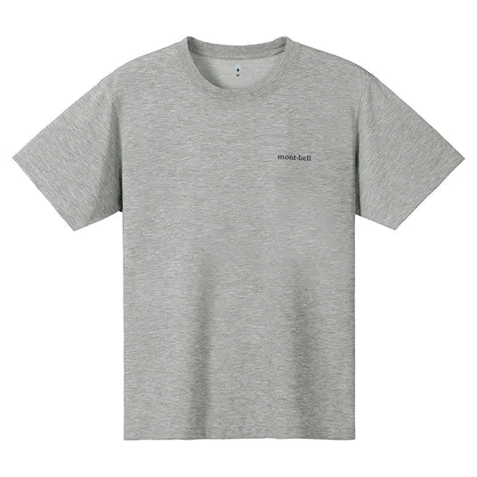 MONTBELL MEN's WICKRON TEE OP LOGO