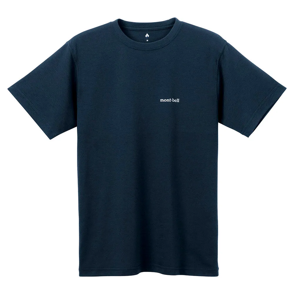 MONTBELL MEN's WICKRON TEE OP LOGO