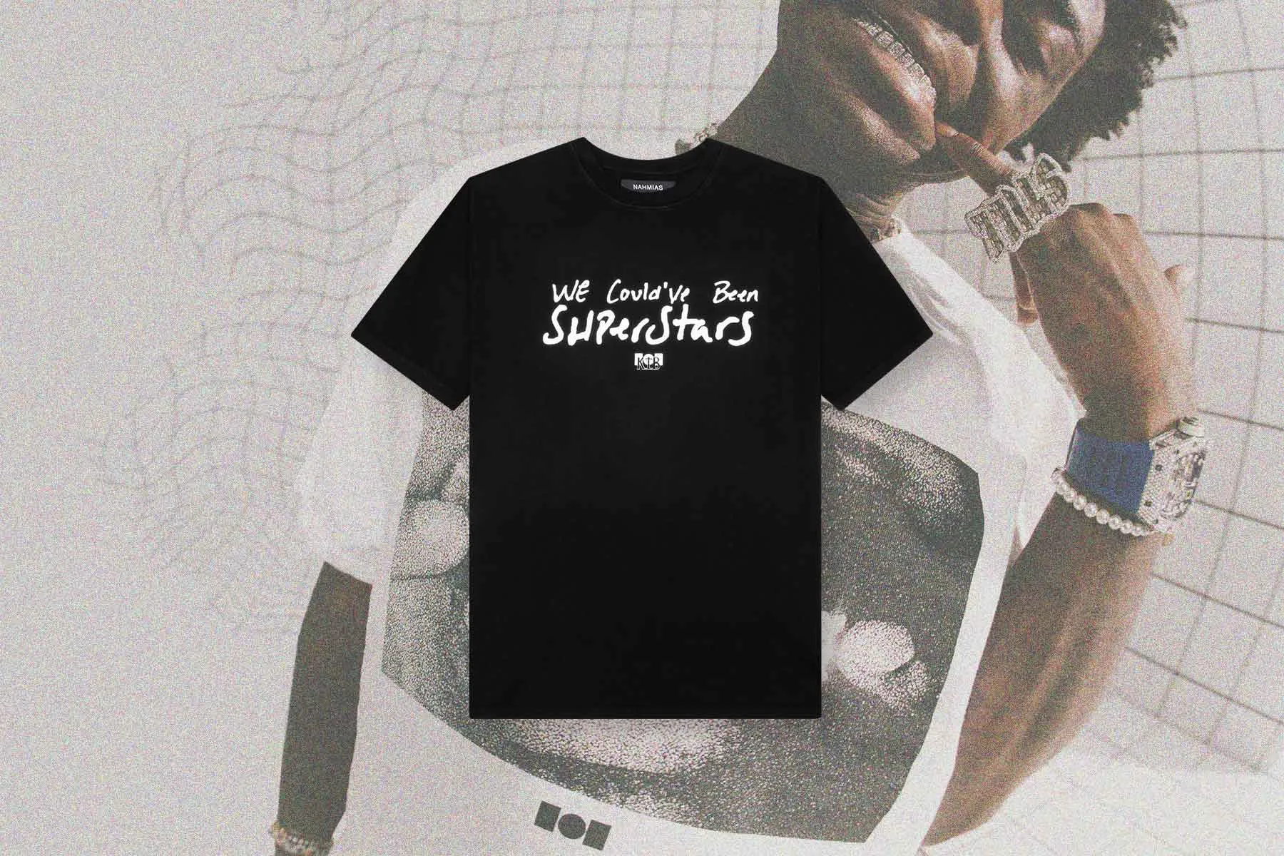 Nahmias x Kodak Black Superstars T-Shirt - Black