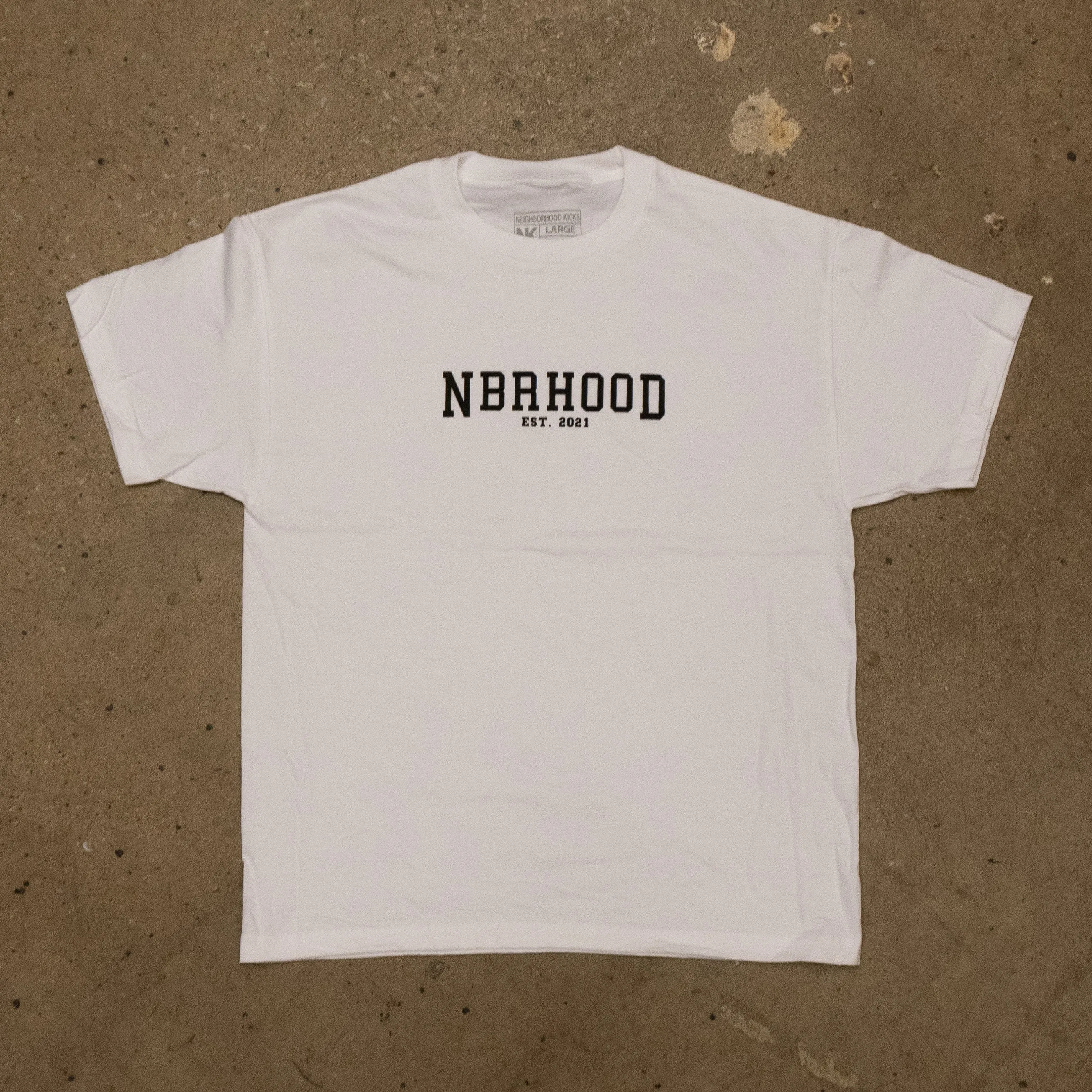 NBRHOOD Kicks Tee White