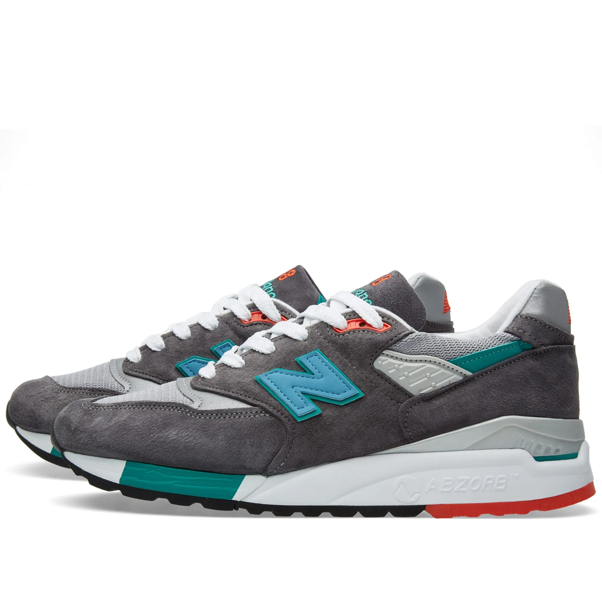 New Balance M998CSRR - Made in the USA 'Ski Pack'Grey & Teal