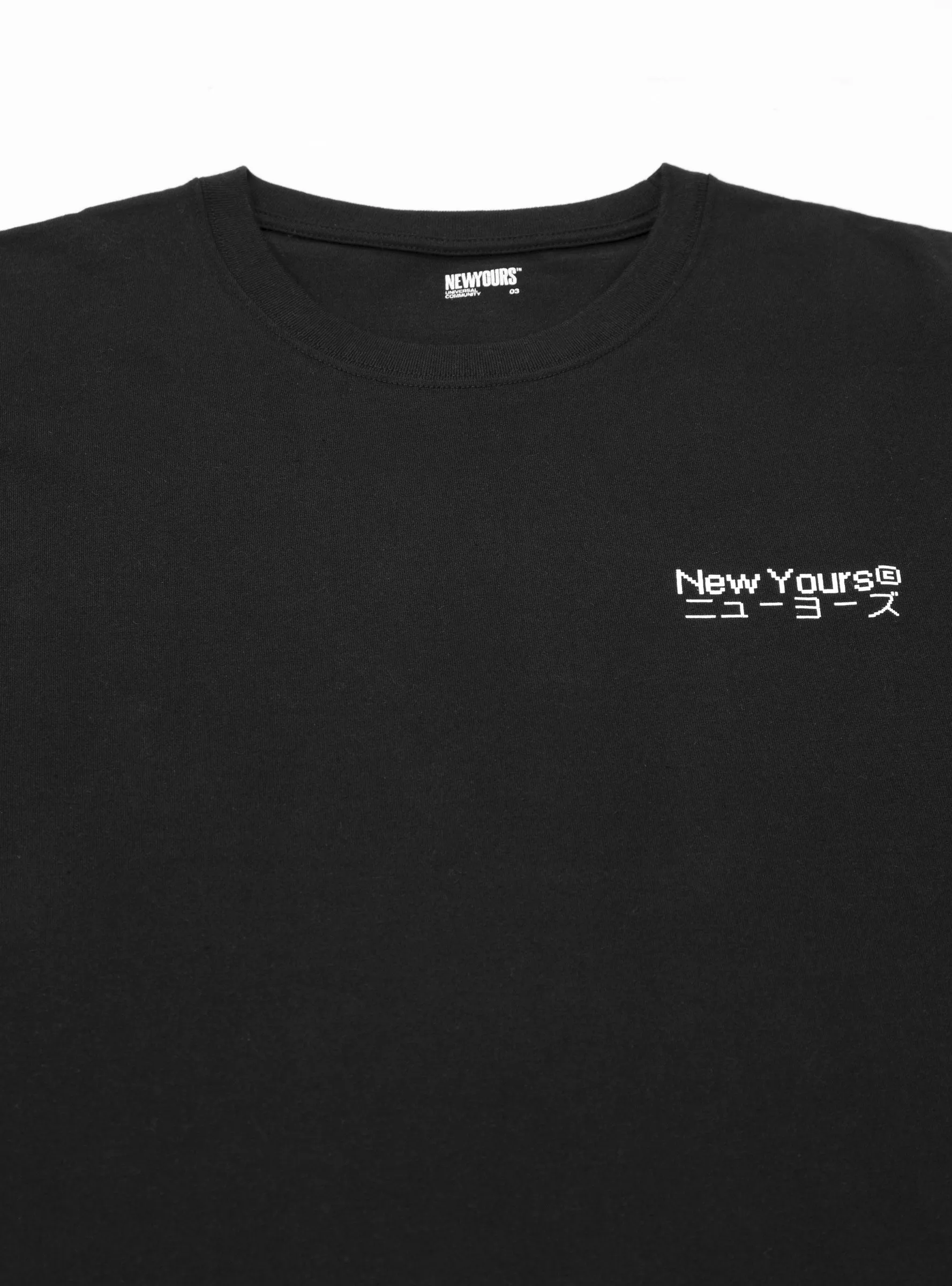 NEWYOURS T-shirt Black