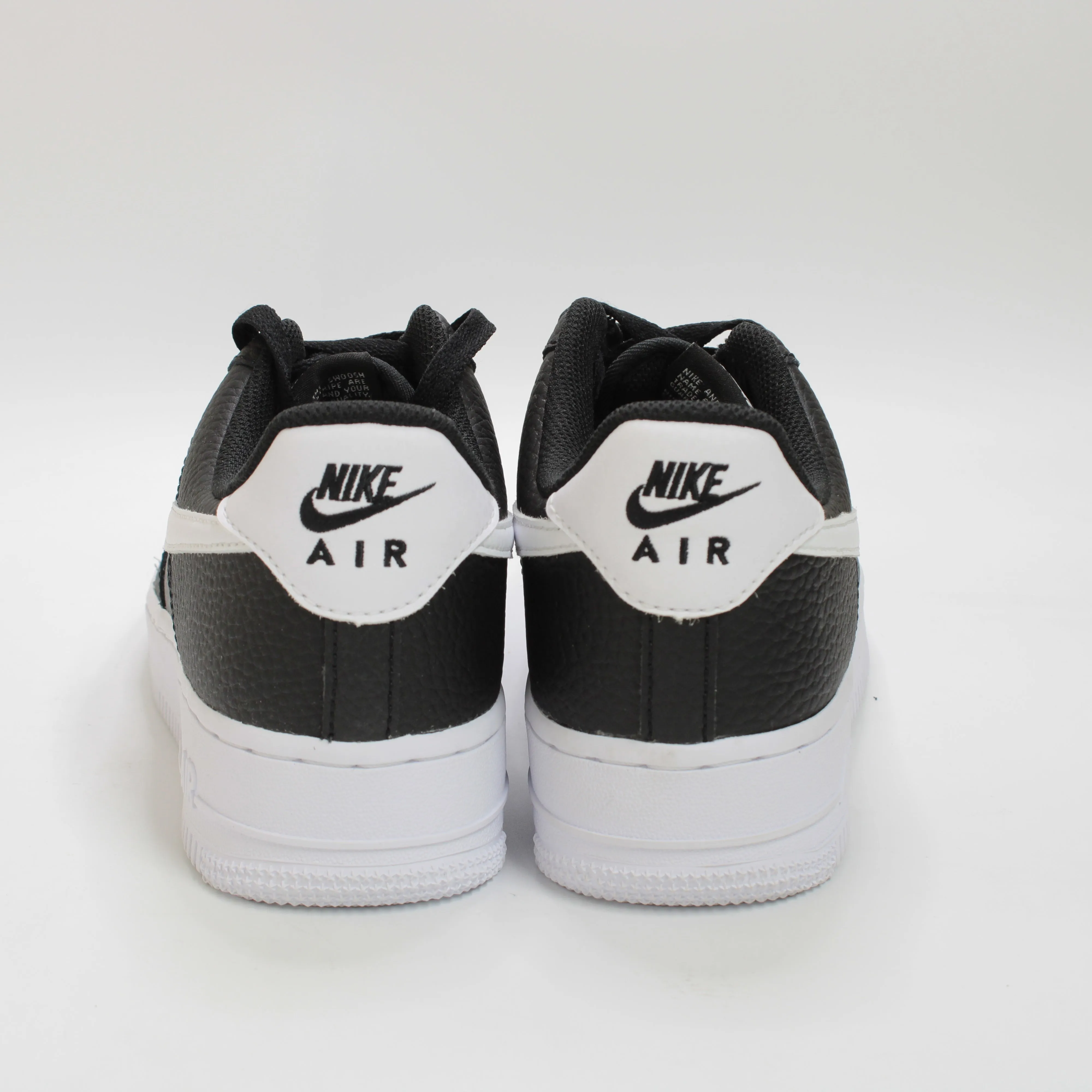 Nike Air Force 1 07 Black White Trainers