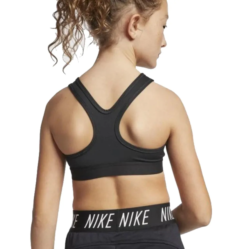 NIKE Girl's NP Classic 1 Bra (Black/Black/White)